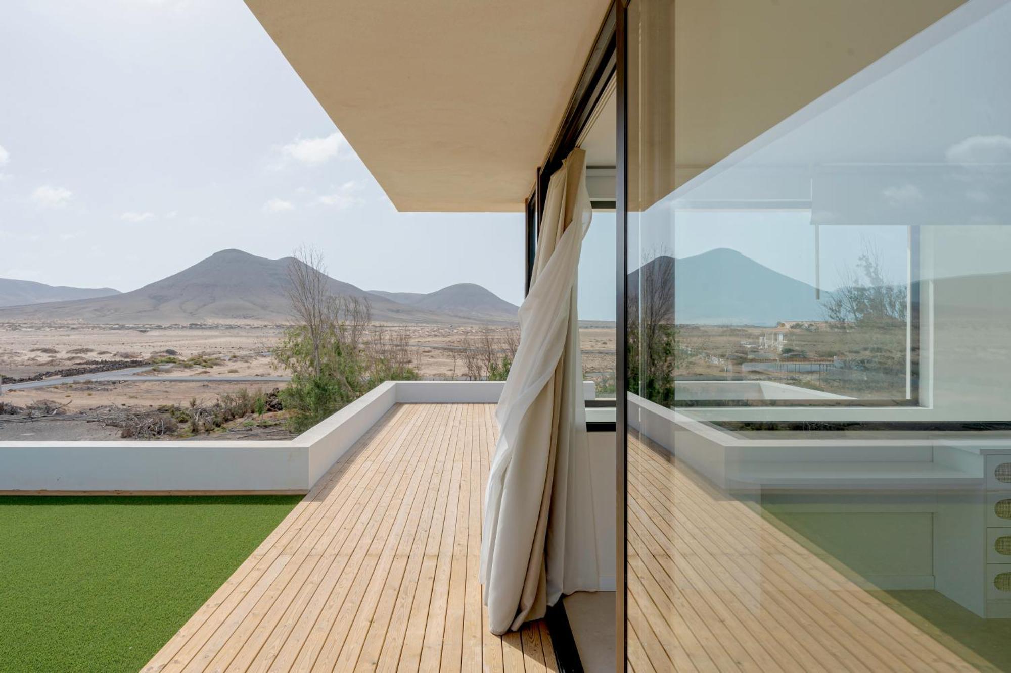Villa Calma, Vistas A Volcanes Y Atardecer Lajares Bagian luar foto